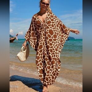 Swimsuit Coverup Kimono Dress